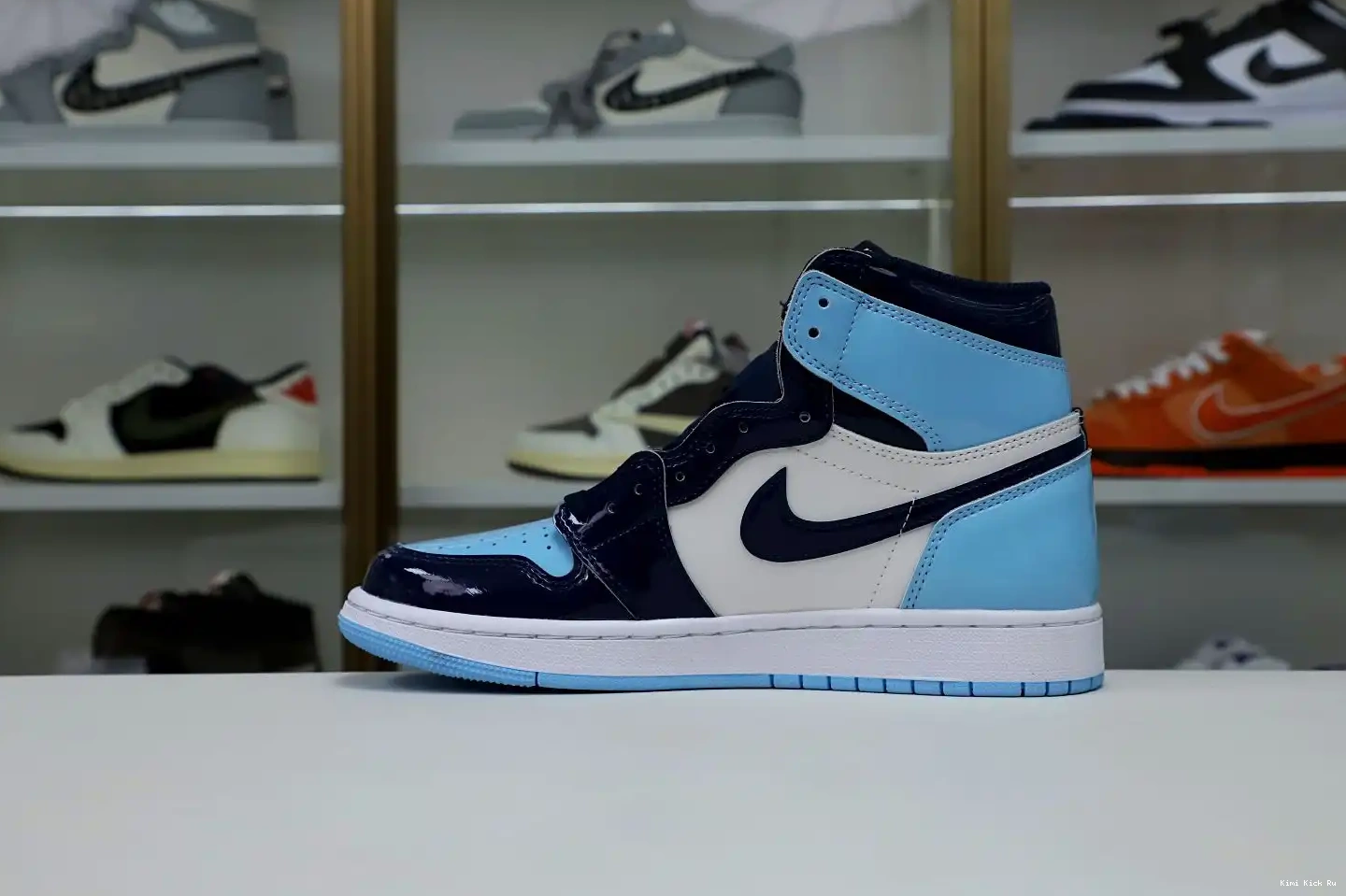 1 JORDAN WMNS 'BLUE AIR CHILL' RETRO Kimikick OG HIGH 0812
